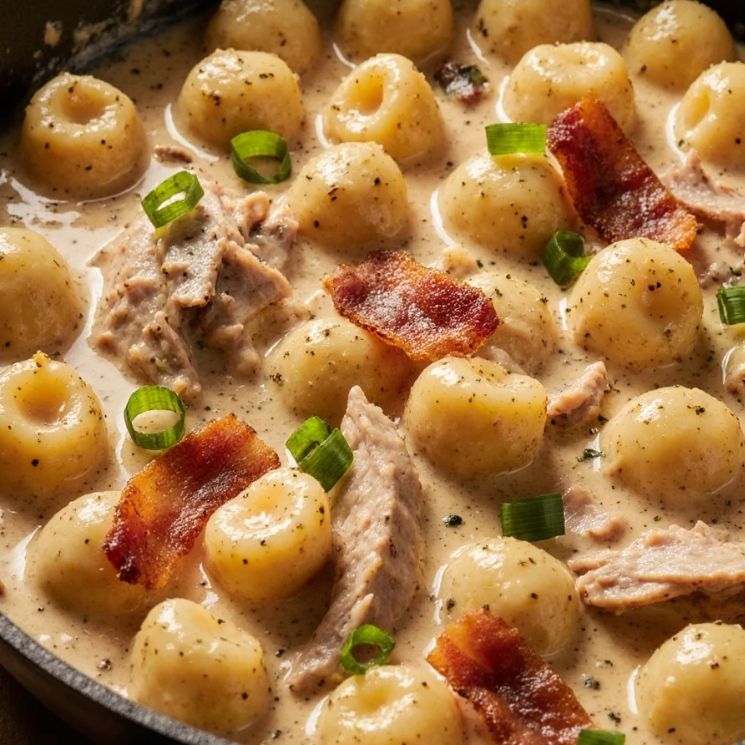 Crack Chicken Gnocchi