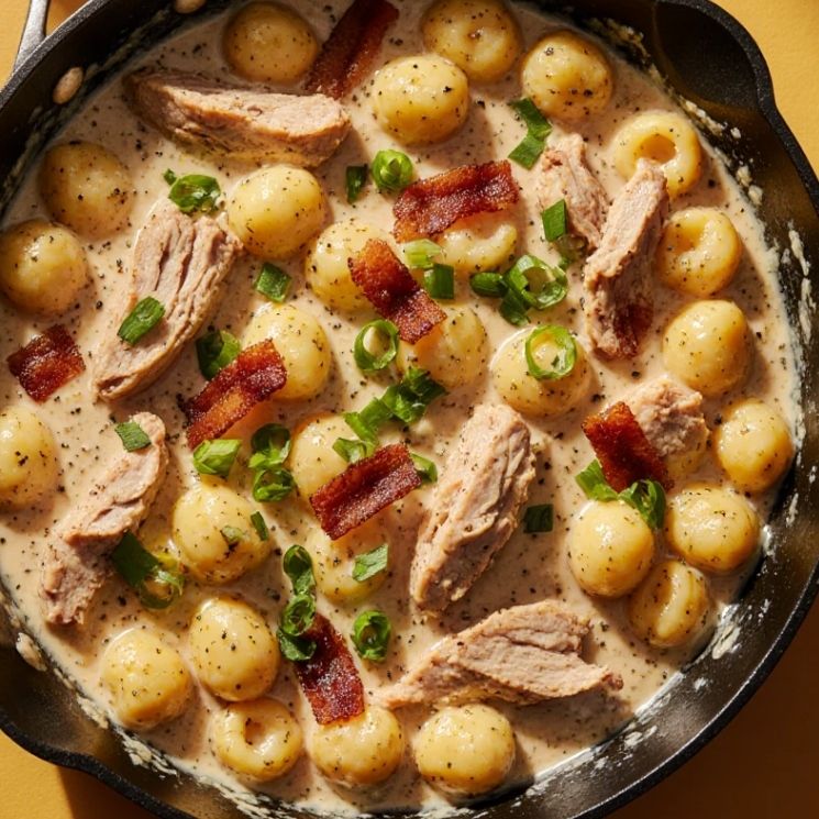 Crack Chicken Gnocchi