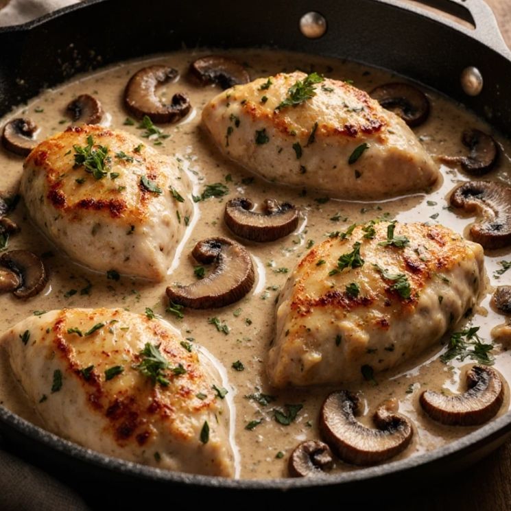 Mushroom Chicken