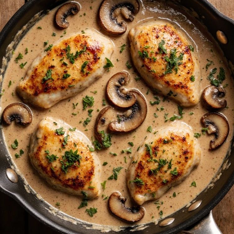 Mushroom Chicken