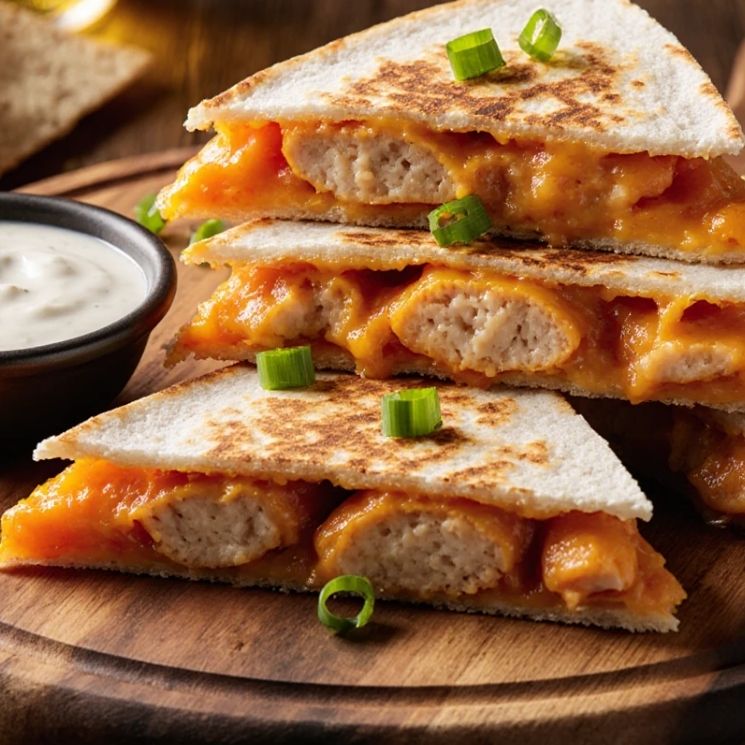 Buffalo Chicken Quesadillas