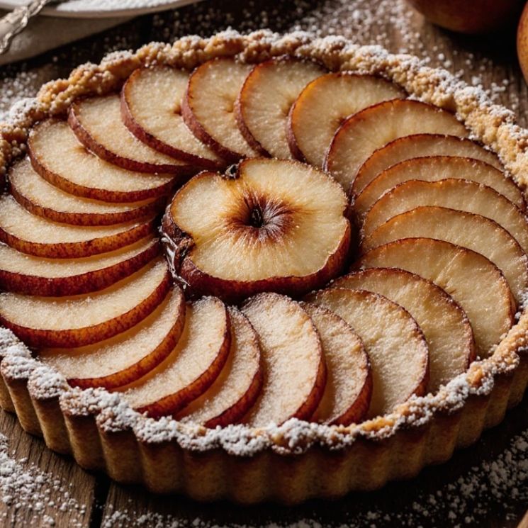 Spiced Pear Tart