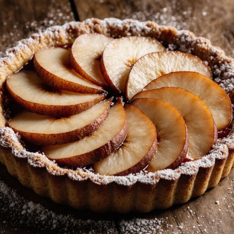 Spiced Pear Tart