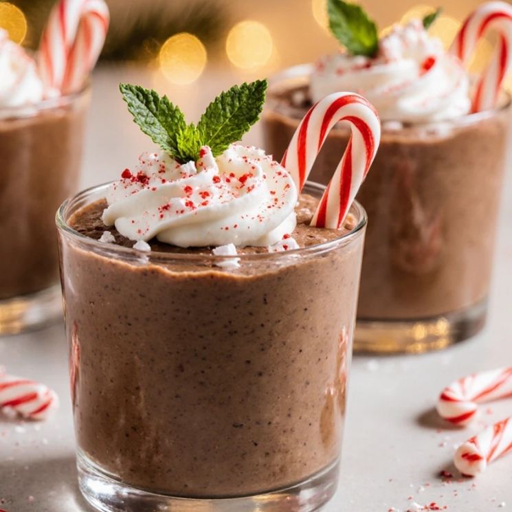 Chocolate Peppermint Mousse