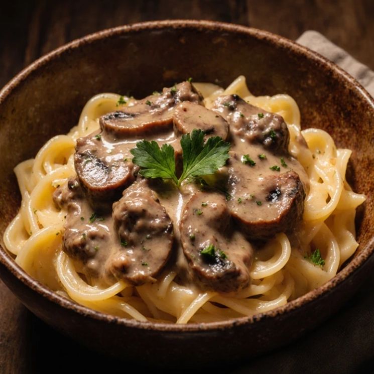 Beef Stroganoff