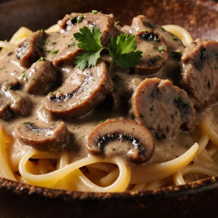 Beef Stroganoff