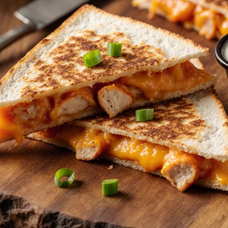 Buffalo Chicken Quesadilla Melt