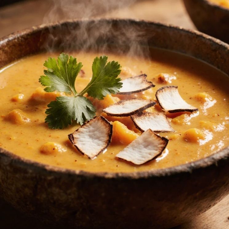 Sweet Potato Coconut Soup