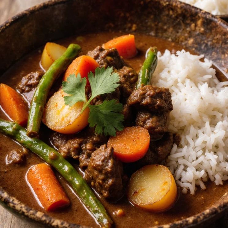 Beef and Vegetable Curry