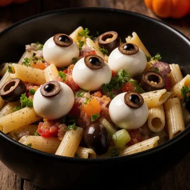 Eyeball Pasta Salad
