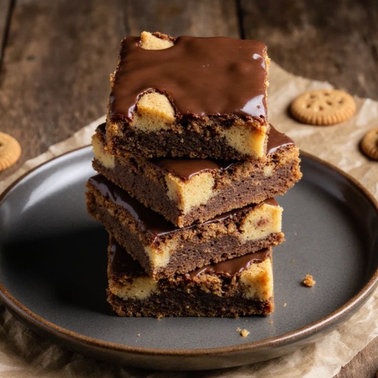 Brown Butter Biscoff Blondies