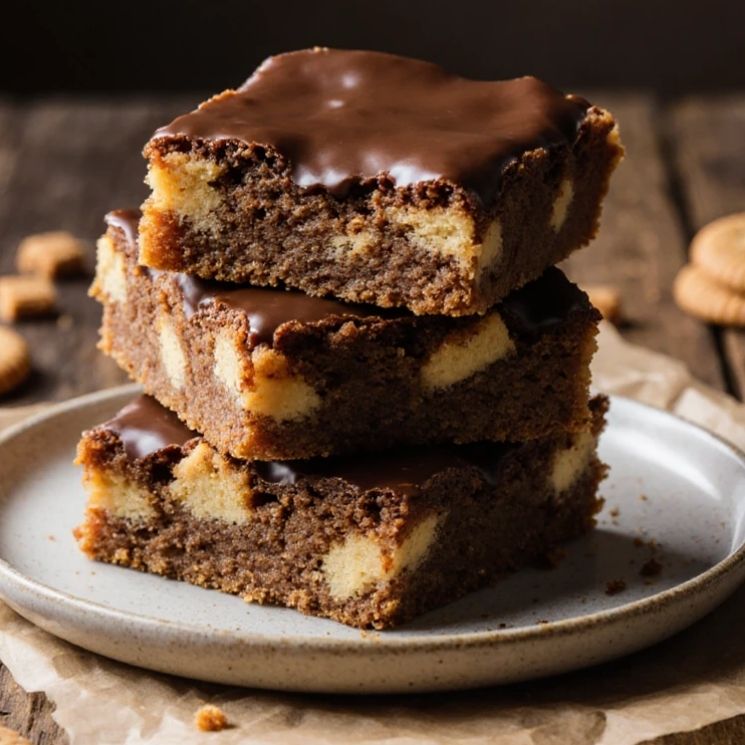 Brown Butter Biscoff Blondies