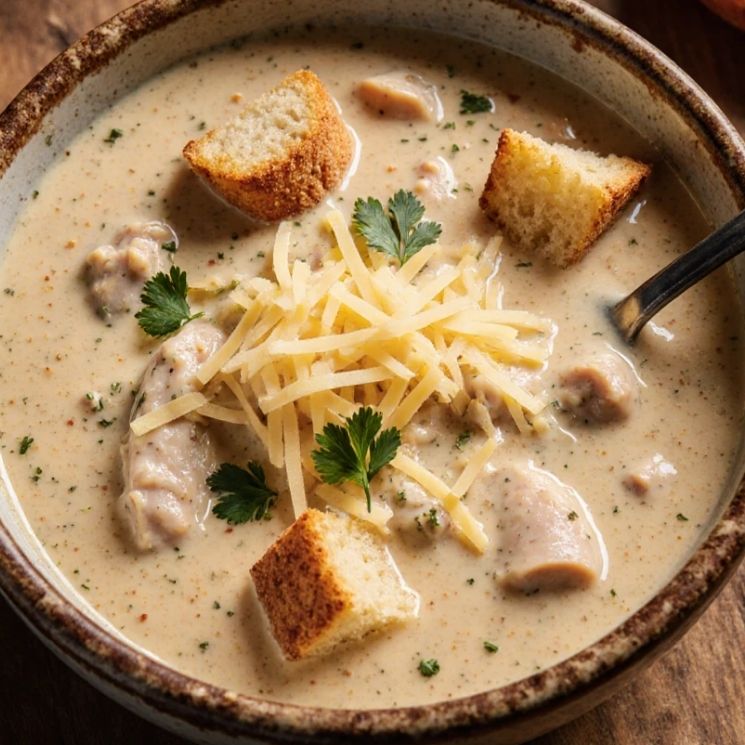 Chicken Cordon Bleu Soup